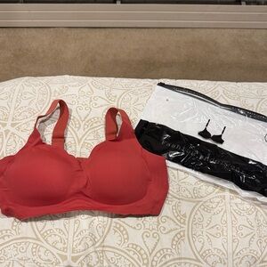 SHEIN NWT Red Women's Intimate Jelly Soft Bra